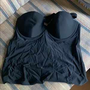 A bathing suit top that has support